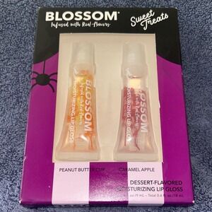 Blossom Sweet Treats Peanut‎ Butter Cup & Caramel Apple Lip Gloss Set